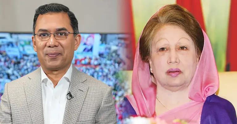 তারেক রহমান, খালেদা জিয়া